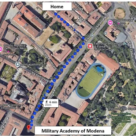 In The Center Of Modena, Piazza Roma And The Ferrari Museum Apartment Modena